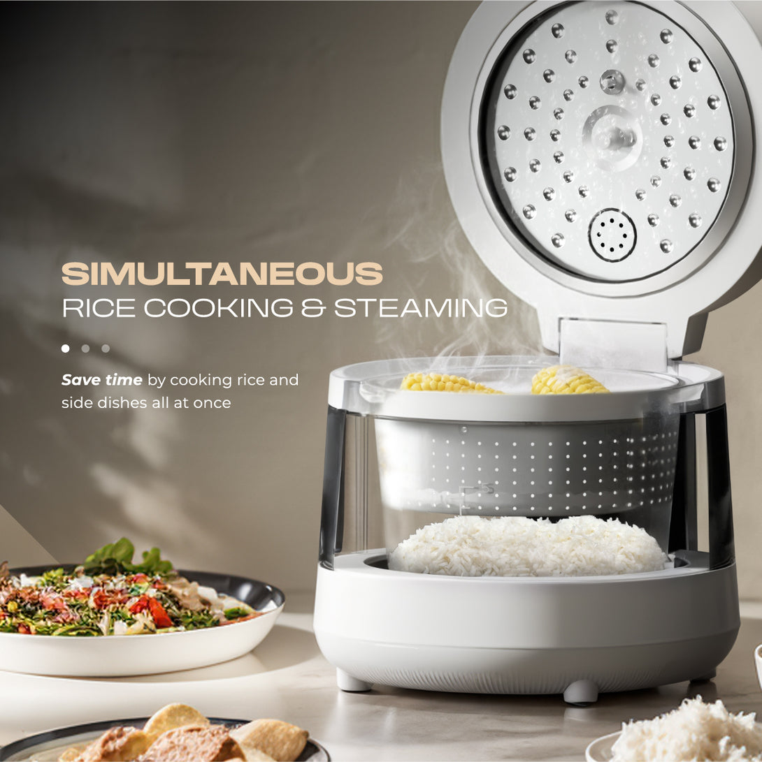 Russell Taylors CrystalVision360 Glass Rice Cooker (1.2L) RC20 ...