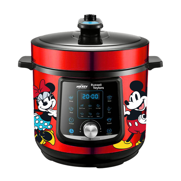 Russell Taylors x Disney Mickey And Friends Pressure Cooker with Stainless Steel Pot (6L) D2-MK