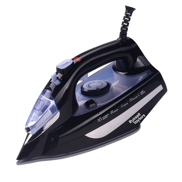 Russell Taylors Steam Iron with Non-Stick Ceramic Soleplate (2000W, 275ml) SI-20