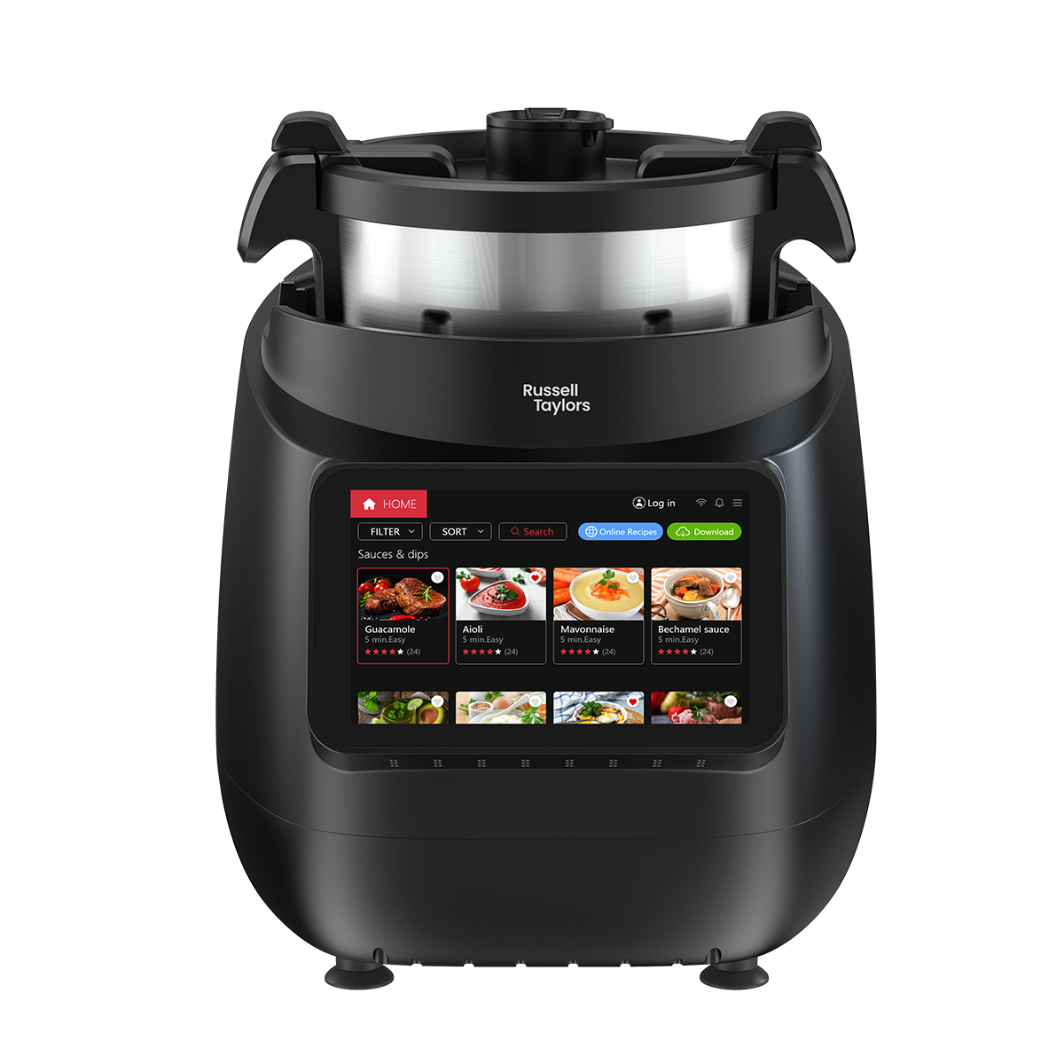 Russell Taylors iMix Pro Smart Cooker with Air Fryer Automatic Cooking ...