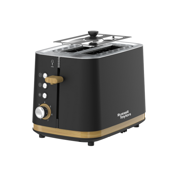 Russell Taylors Noir Series 7-Shade Stainless Steel Toaster RT30 With Lid