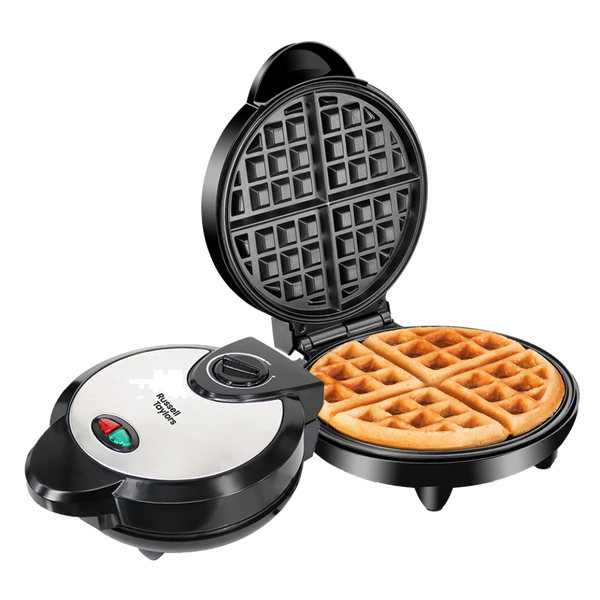 Russell Taylors Belgian Waffle Maker with Temperature Control (Stainless Steel) WM-25